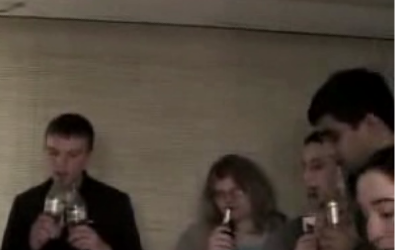 Super Mario Brothers Theme Played on Bottles